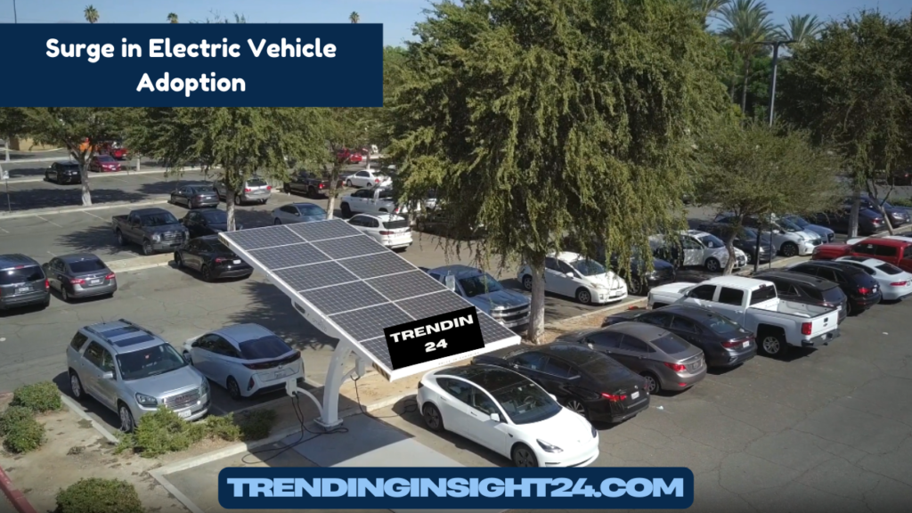 Surge in Electric Vehicle Adoption