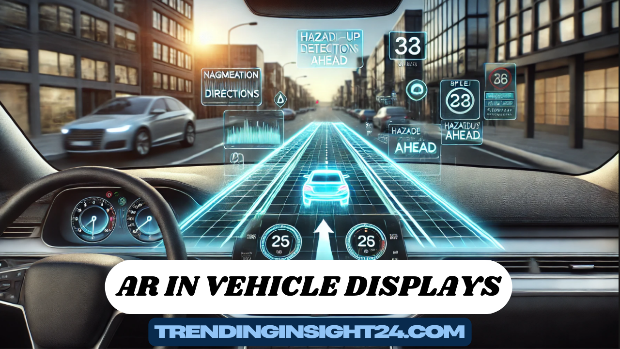 Augmented Reality in Vehicle Displays